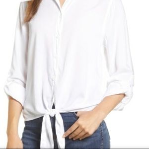 White BeachLunchLounge Shirt